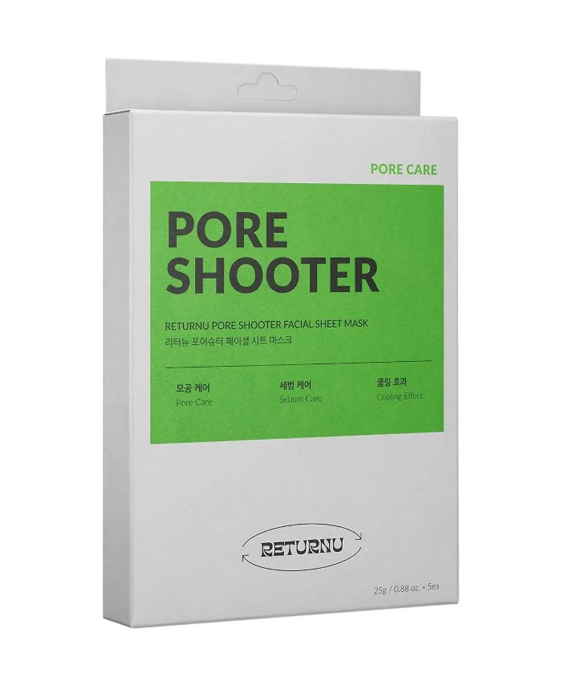 Poreshooter Facial Sheet Mask