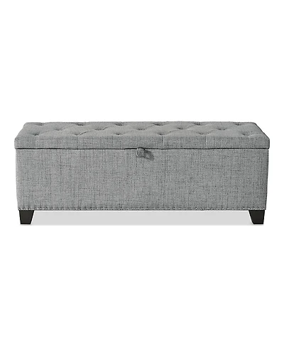 Furniture of America Meryl Tufted Storage Bench