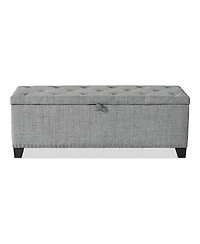 Furniture of America Meryl Tufted Storage Bench