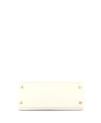 Kelly 28 Handbag Light Clemence with Gold Hardware
