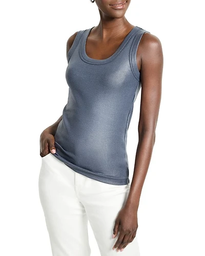 Glazed Rib Tank Top