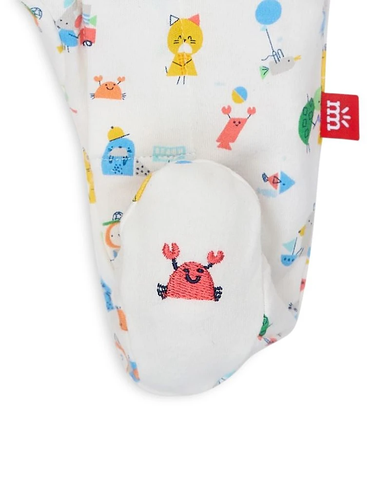 Unisex Seaside Sand Squad Footie - Baby