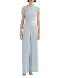 Evonne One Shoulder Ruched Top