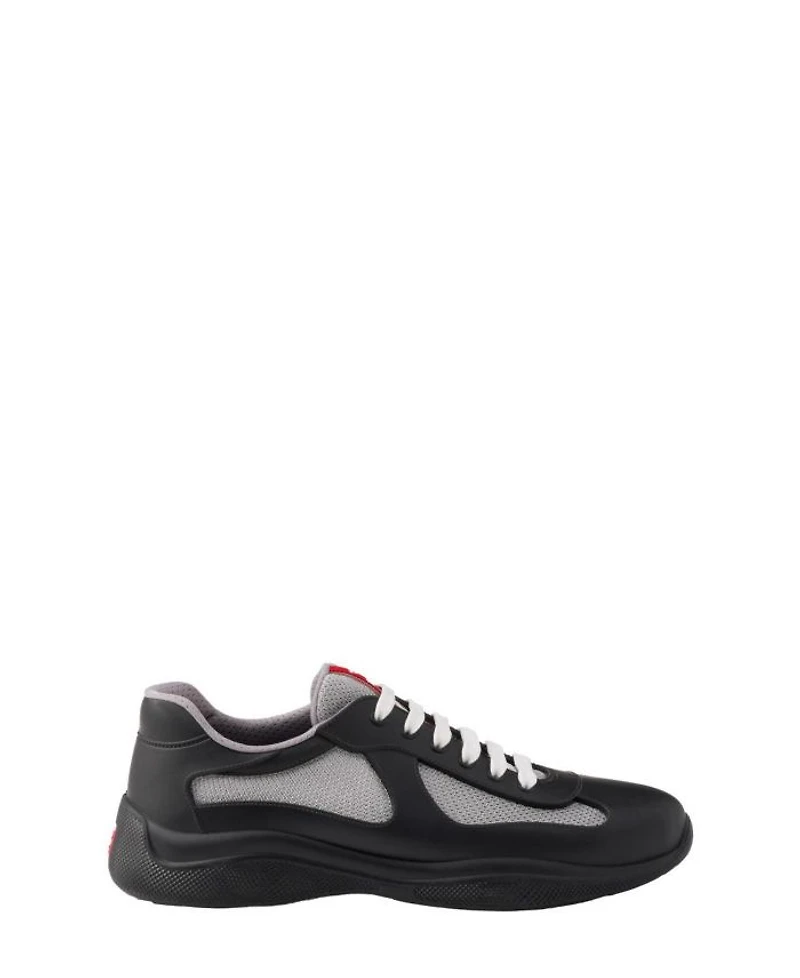 Men's America's Cup Soft Rubber and Bike Fabric Sneakers