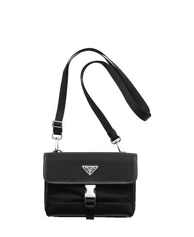 Re-Nylon and Saffiano Leather Smartphone Case