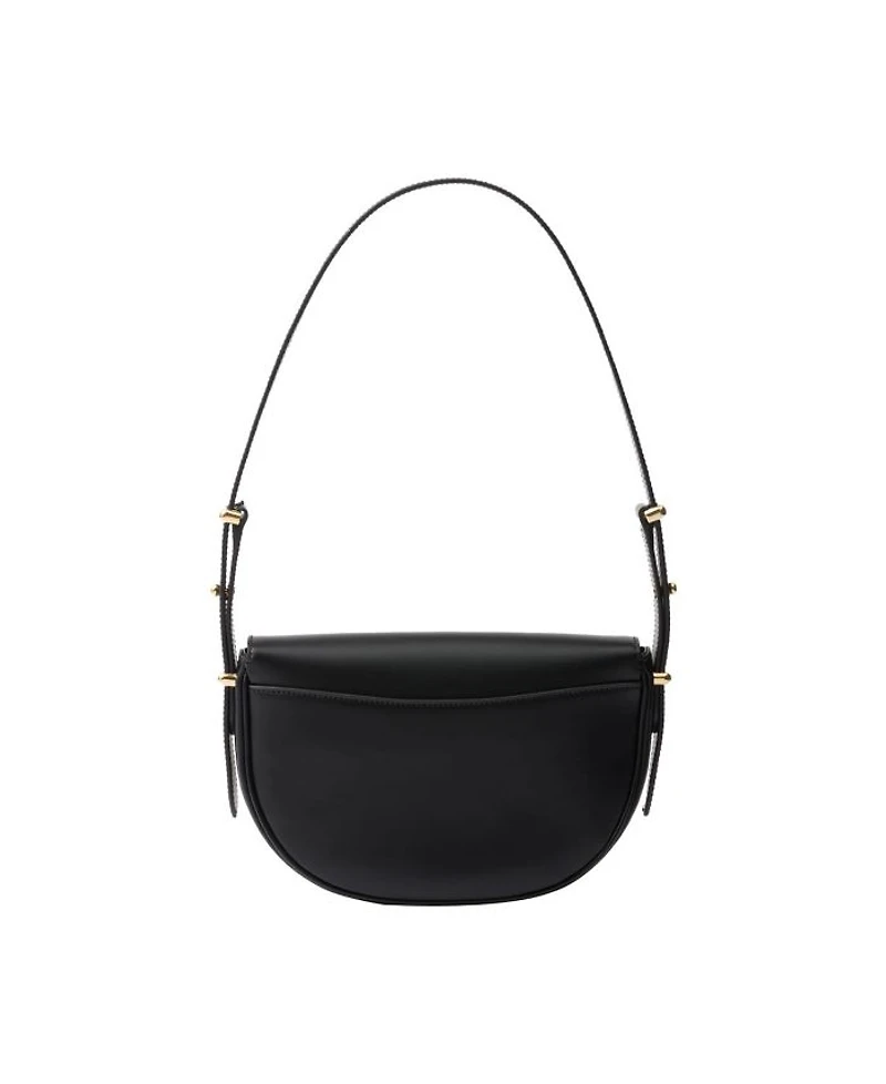 Arque Leather Shoulder Bag with Flap