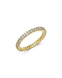 Bloomingdale's Fine Collection Diamond Round & Baguette Eternity Band