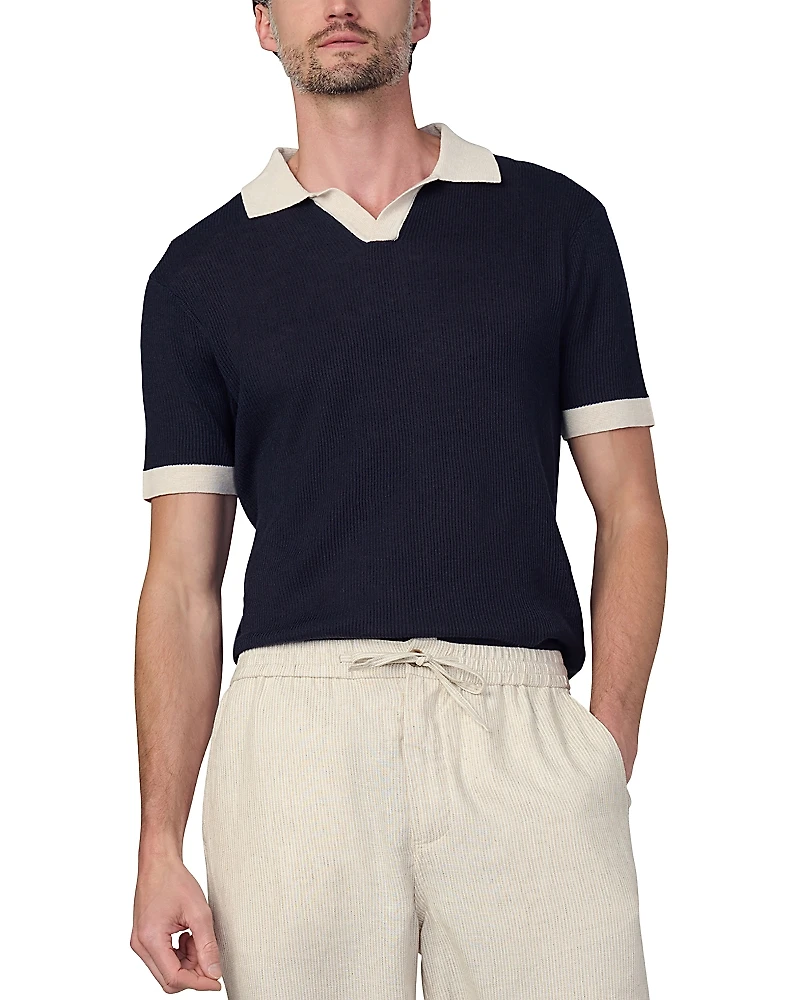 Joe's Jeans Regular Fit Short Sleeve Club Polo Sweater