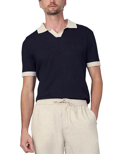 Joe's Jeans Regular Fit Short Sleeve Club Polo Sweater