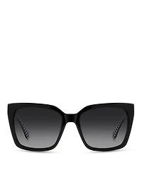 Lilah Square Sunglasses, 55mm