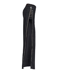 Wanda Wide Leg Jeans Limo Black