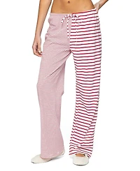 Edikted Laken Mixed Striped Pants