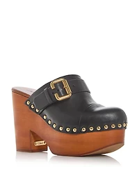 Chloe Women's Jeannette Studded Clogs