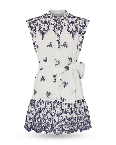 Neelie Floating Petals Eyelet Dress