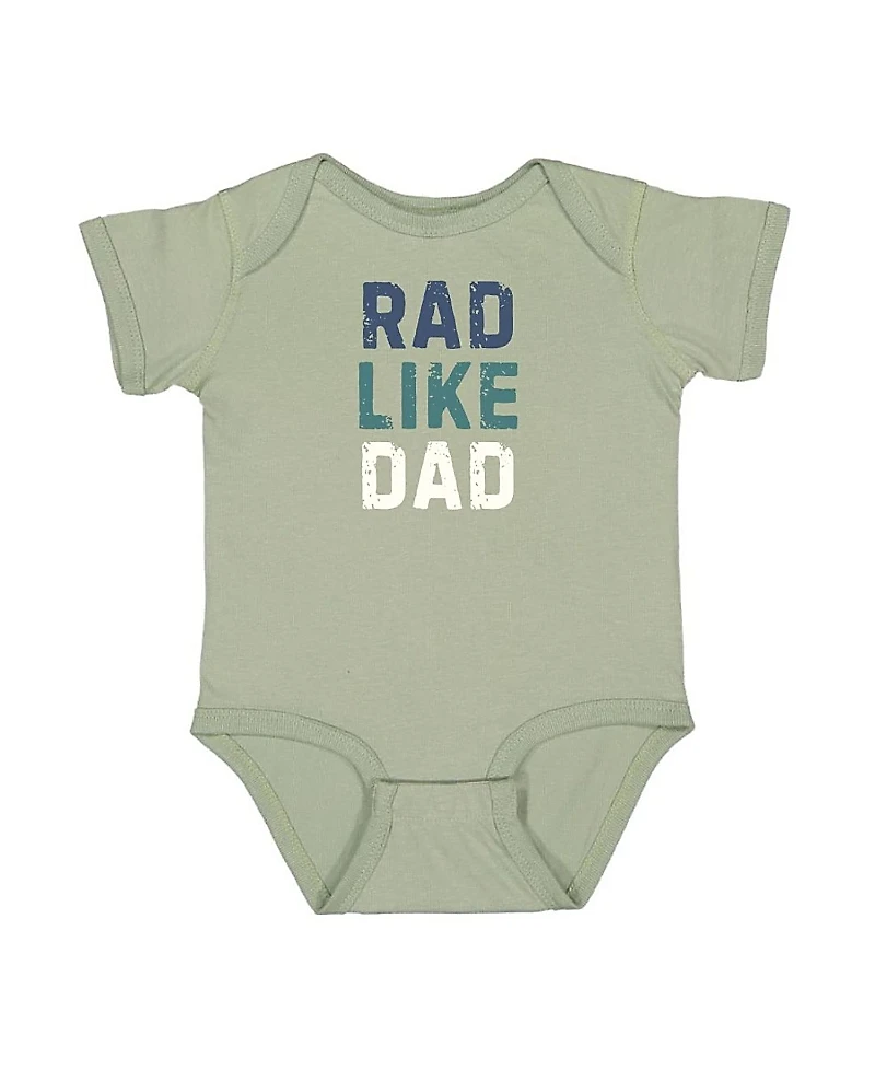 Sweet Wink Boys' Rad Like Dad Short Sleeve Bodysuit - Baby
