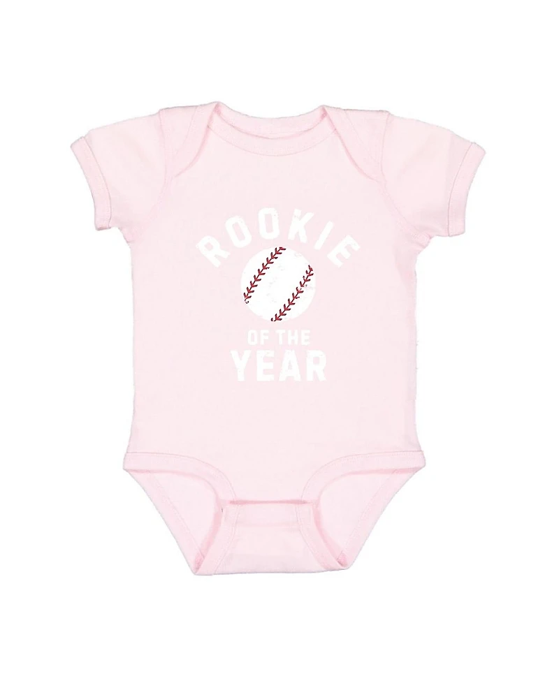 Sweet Wink Unisex Rookie of the Year Short Sleeve Bodysuit - Baby