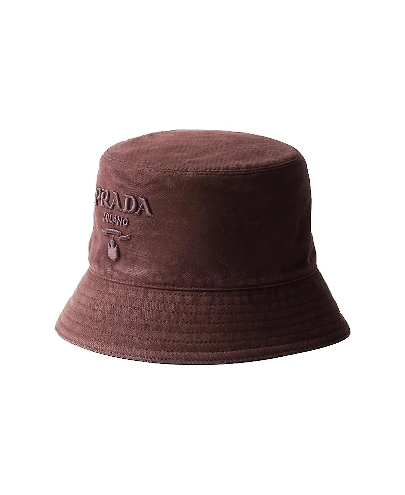 Prada Canvas Bucket Hat