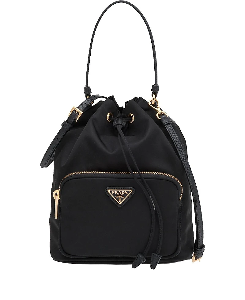Prada Duet Re-Nylon Bucket Bag
