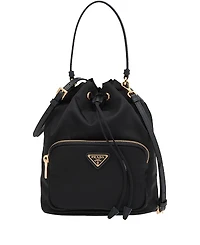 Prada Duet Re-Nylon Bucket Bag