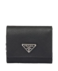 Small Saffiano Leather Wallet