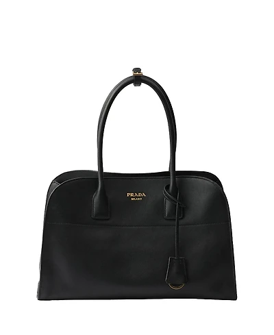Prada Large Leather Tote Bag