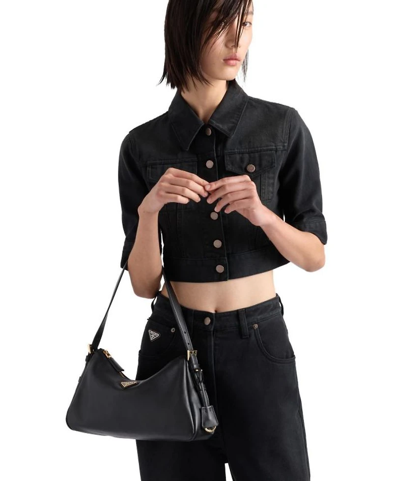 Aimee Medium Leather Shoulder Bag
