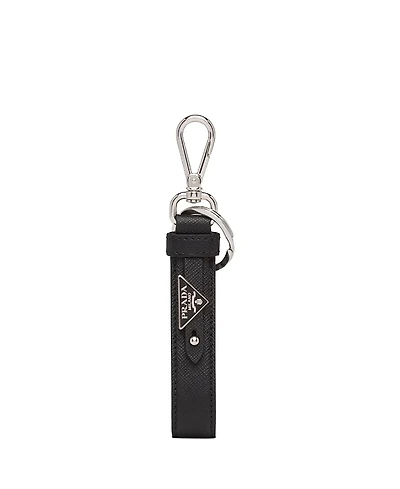 Prada Saffiano Leather Keychain