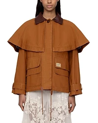 Carolyn Workwear Cape Jacket