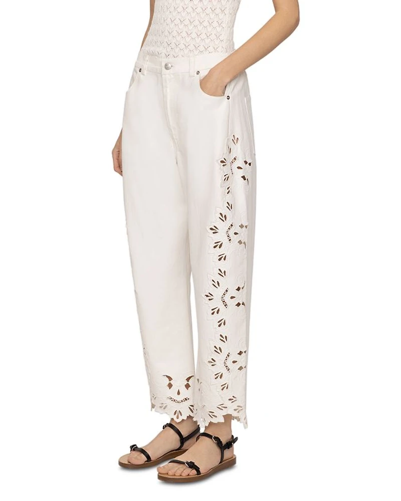 Cavina High Rise Jeans White