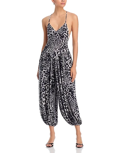 Norma Kamali Kenny Sleeveless Jumpsuit