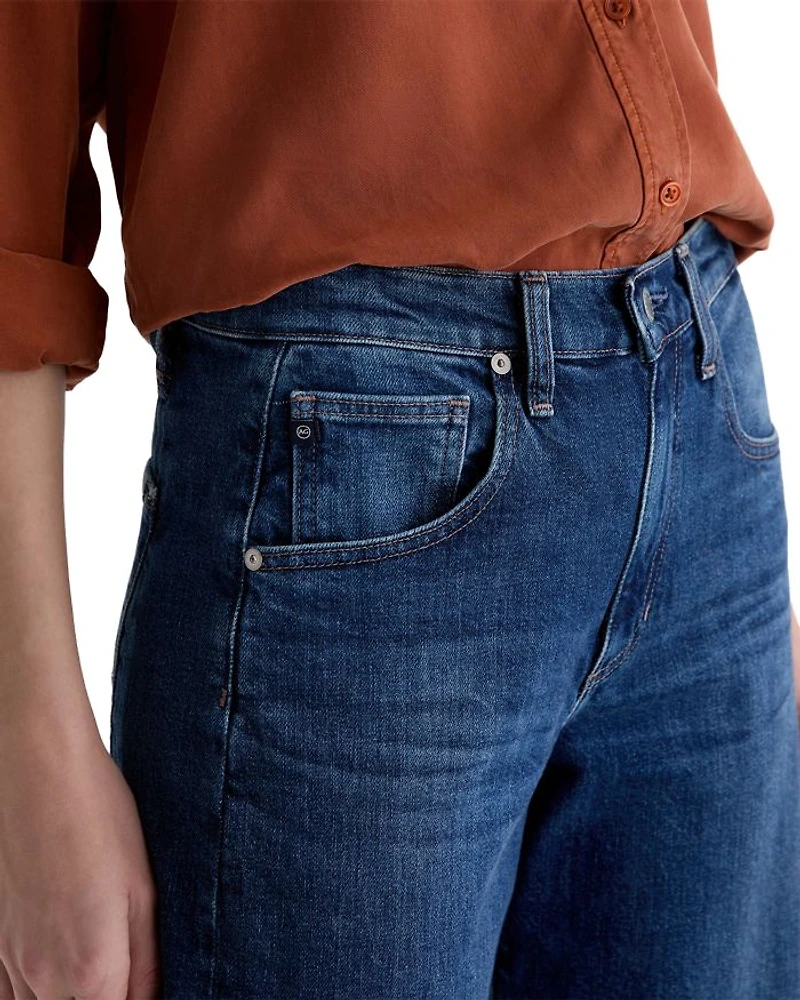Hattie High Rise Cropped Barrel Jeans VP Dynasty