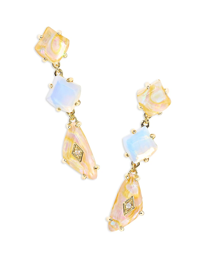 Kendra Scott Bianca Stone Mix Linear Earrings