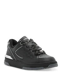 Versace Men's Biggie Basket Leather Sneakers