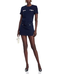 Boucle Mini Dress