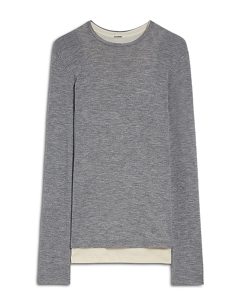 Jil Sander Long Sleeve Layered Tee