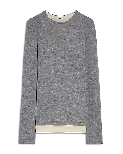 Jil Sander Long Sleeve Layered Tee