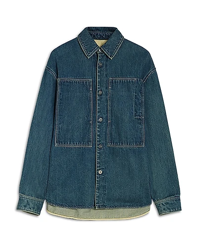 Jil Sander Denim Shirt Jacket