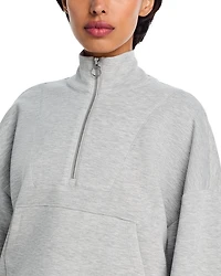 Long Sleeve Cropped Pullover Sweatshirt - Exclusive