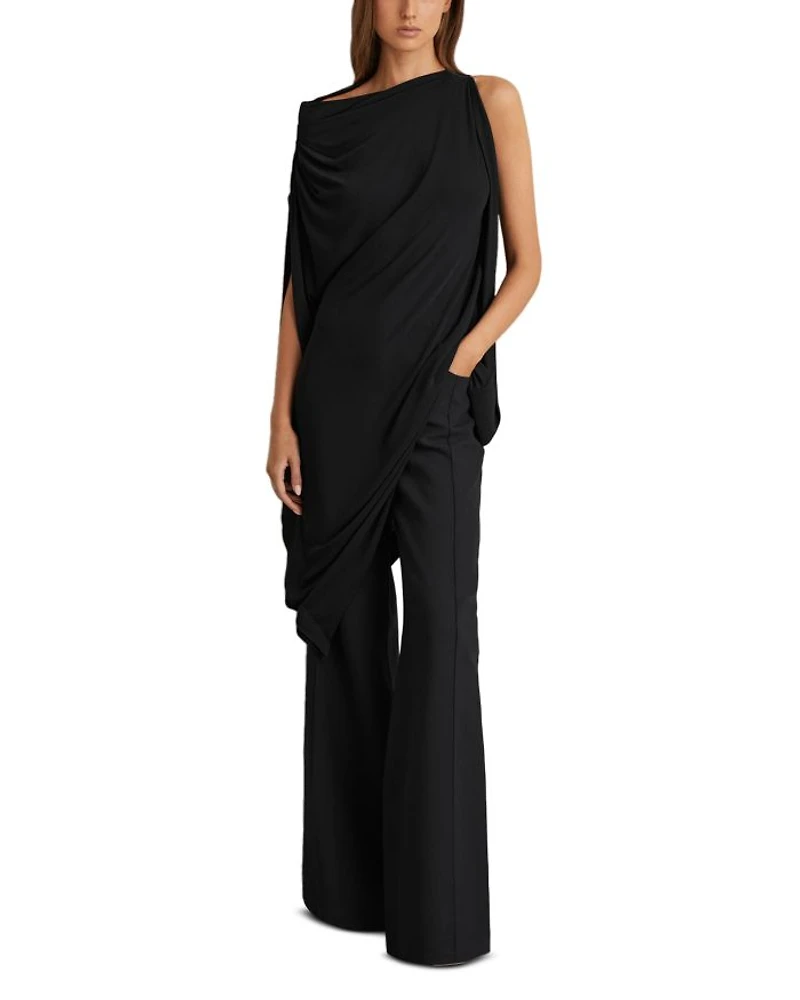 Elia Draped Jersey Dress