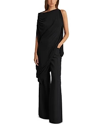Elia Draped Jersey Dress