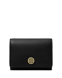 Tory Burch Robinson Leather Business Card Case