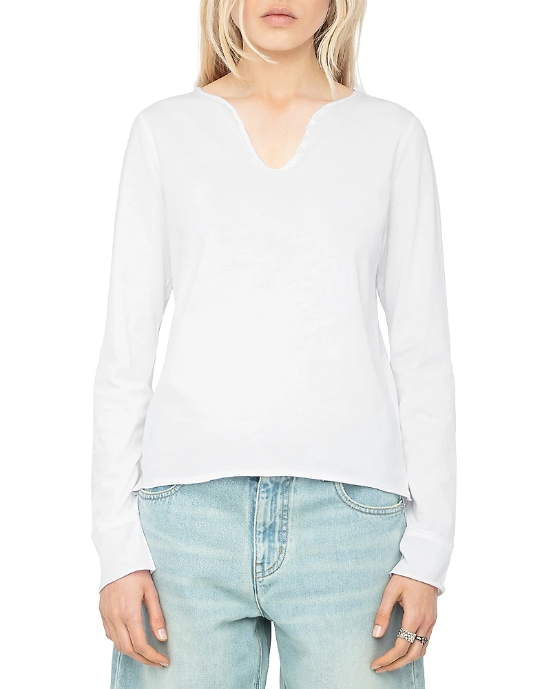 Zadig & Voltaire Tunisian Long Sleeve Tee