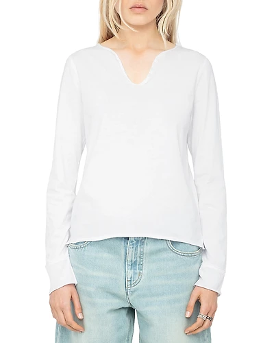 Zadig & Voltaire Tunisian Long Sleeve Tee