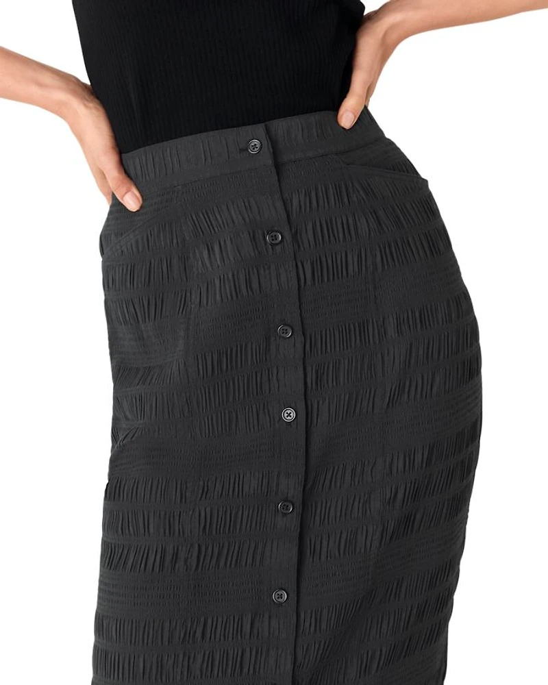 Sienna Plissé Midi Skirt