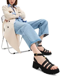 Women's Sculpted C Platform Fisherman Sandals