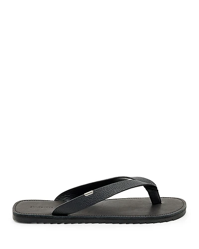 Allsaints Men's Sydney Leather Flip Sandals
