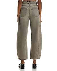 Ryder High Rise Barrel Jeans Volcanic Dust