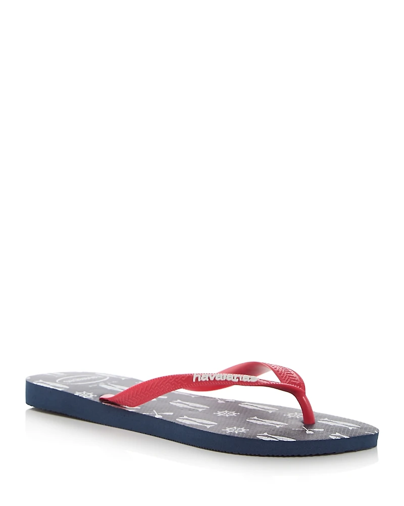 havaianas Men's Top Nautical Flip-Flop Sandals