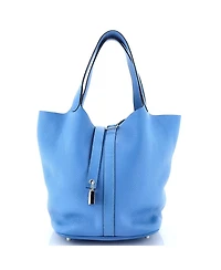 Pre-Owned HERMES Gm Picotin Lock Bag Clemence with Swift