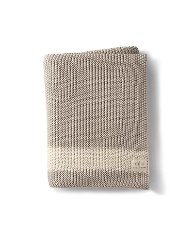 Domani Home Pale Whisper Throw Blanket